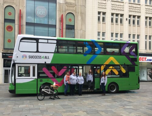 The Learning Bus visits Northumberland Street