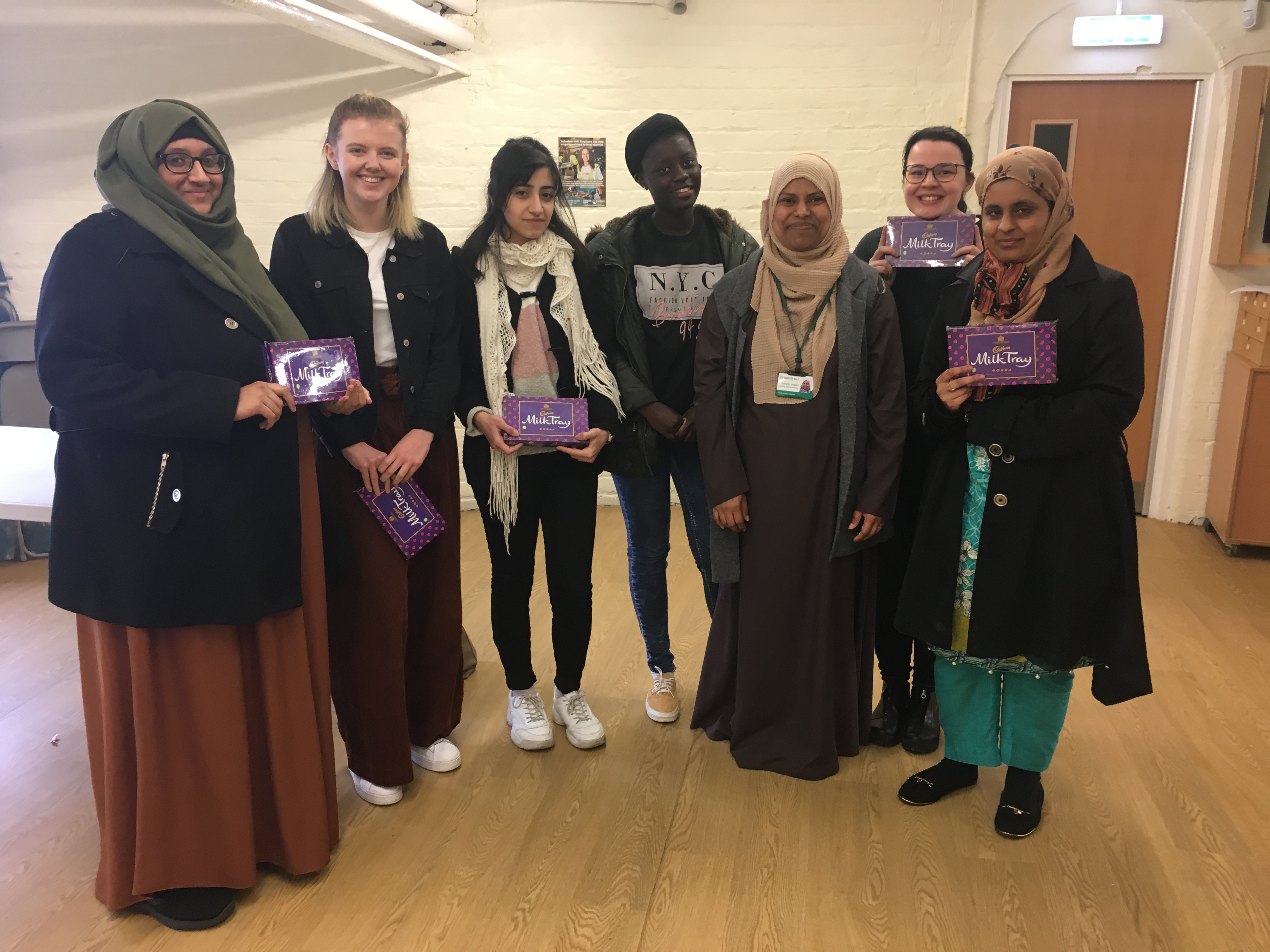 Benwell vols with chocs