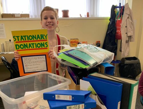 Gabriella’s donation collecting success