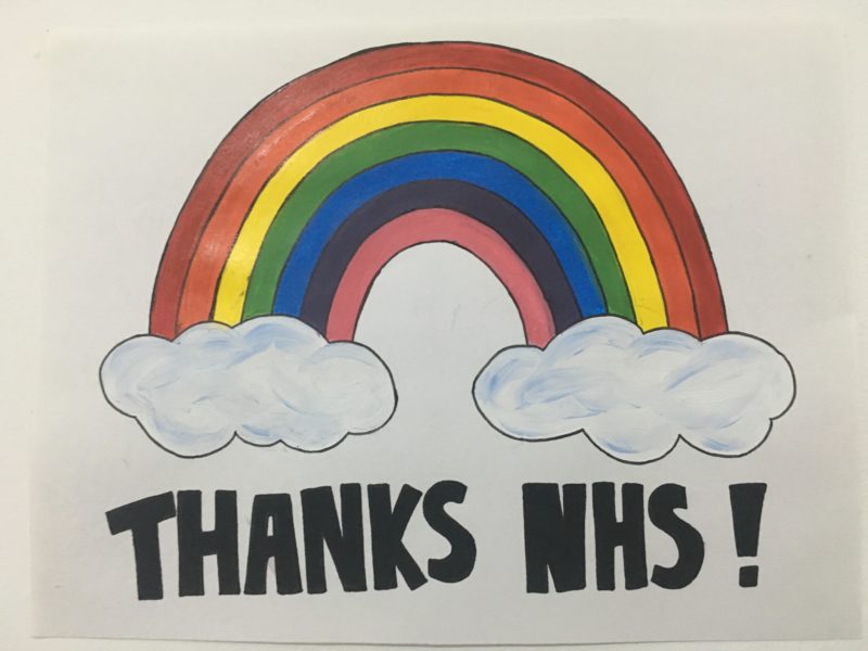 Let's Create Tuesdays - Rainbows for the NHS - Success4All