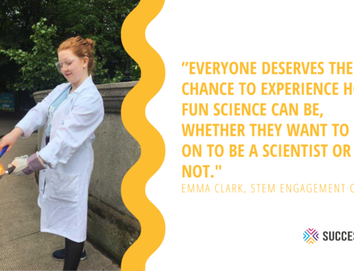 Meet Emma: Success4All’s STEM Engagement Officer, Astrophysicists & Trombone Enthusiast.