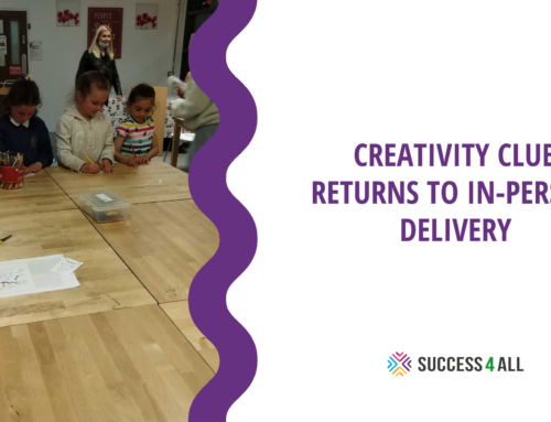 Creativity Club Returns To In-Person Delivery