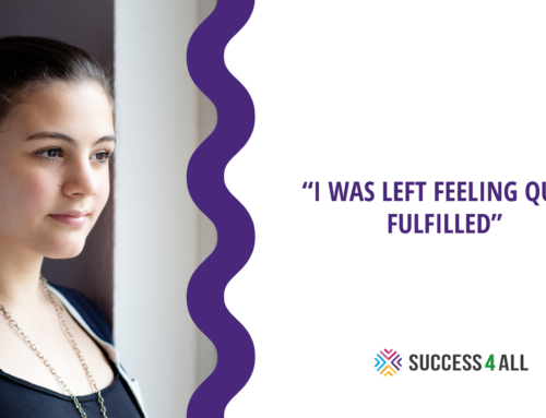 “I was left feeling quite fulfilled” ~ Eisha Mohammed