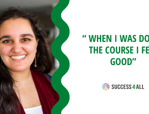 Training Course Testimonial: “ When I was doing the course I felt good”