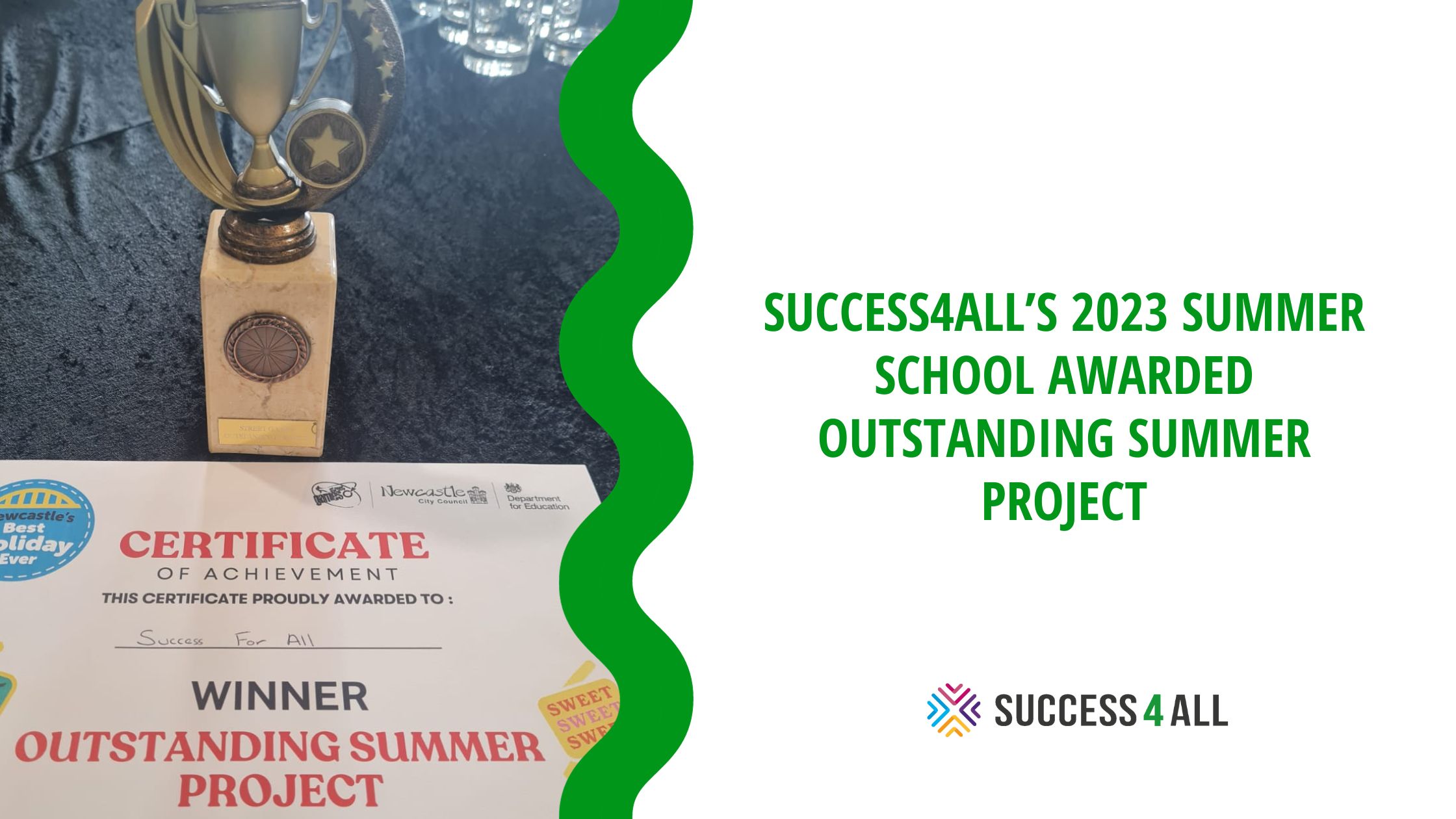 Success4All’s 2023 Summer School Awarded Outstanding Summer Project